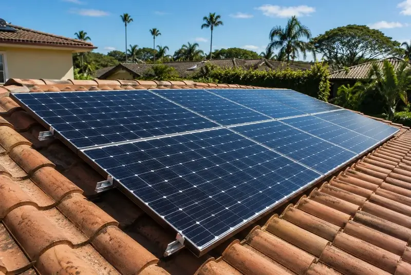 Installation de panneaux solaires à Versailleux
